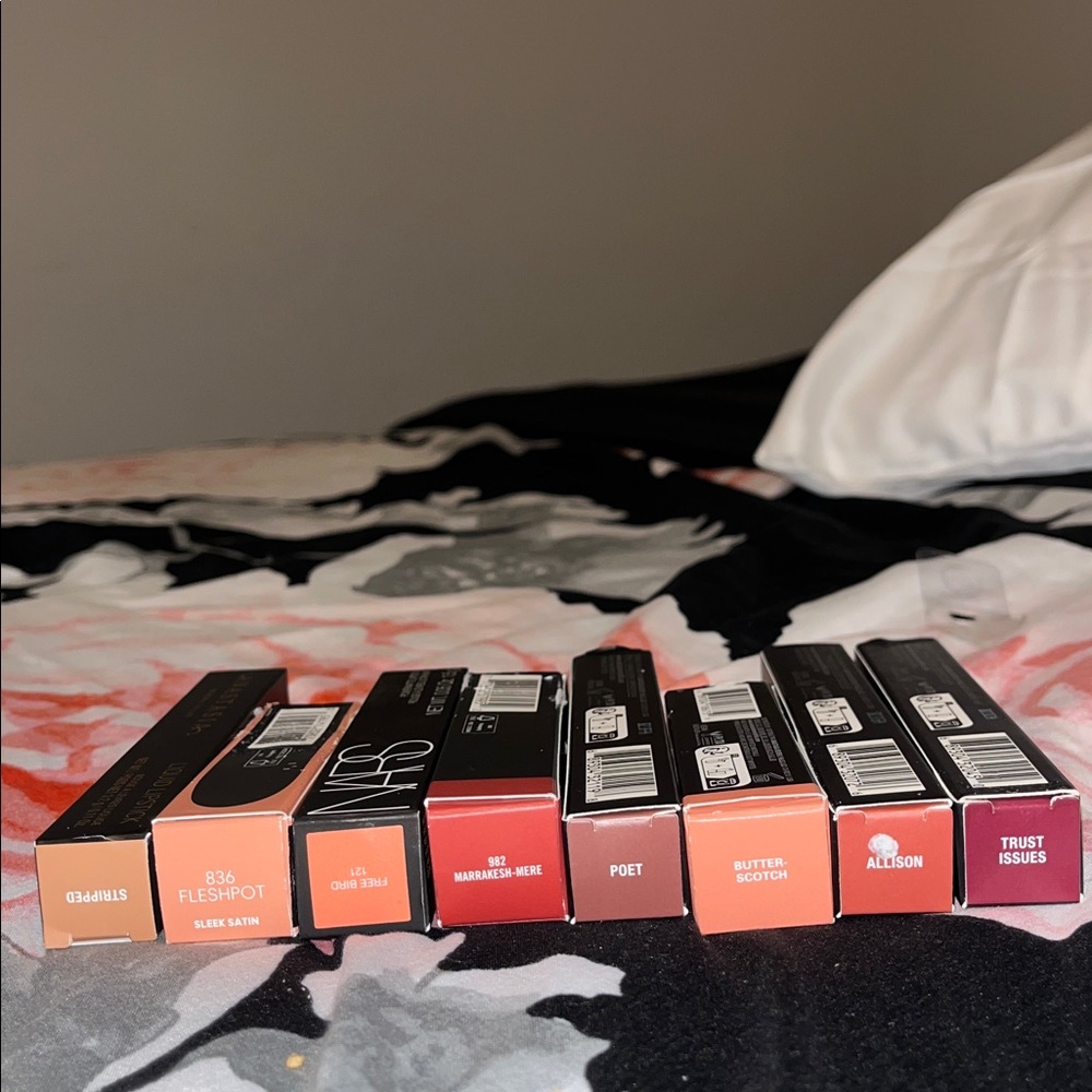 Bundle of 8 Mac Nars Anastasia Beverly Hills